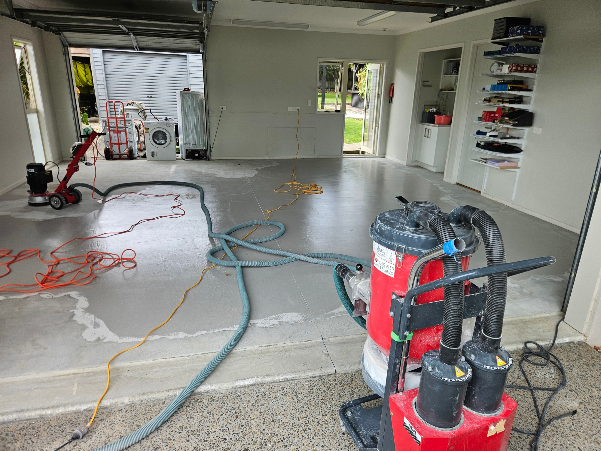 Garage carpet installation by All Carpet Repairs Auckland